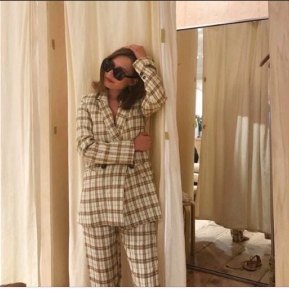 Reformation linen pants